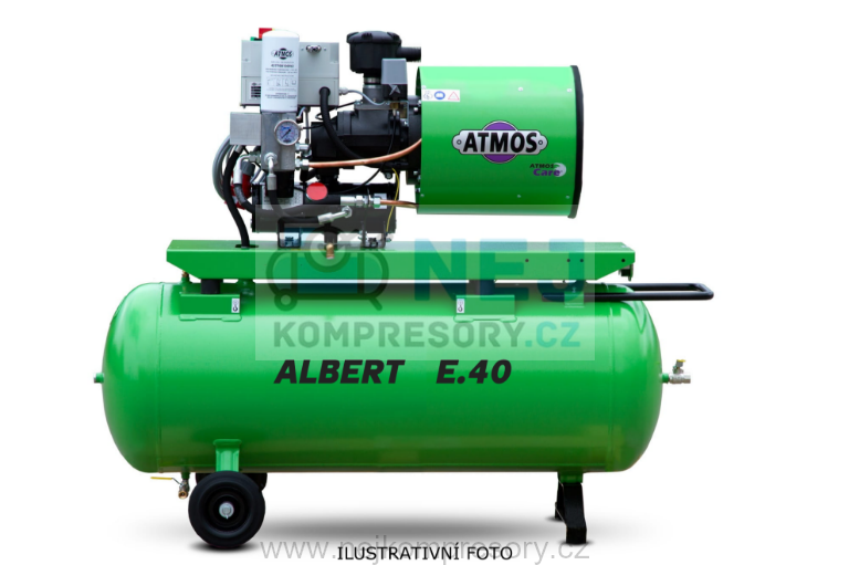 Šroubový kompresor ATMOS Albert E.40