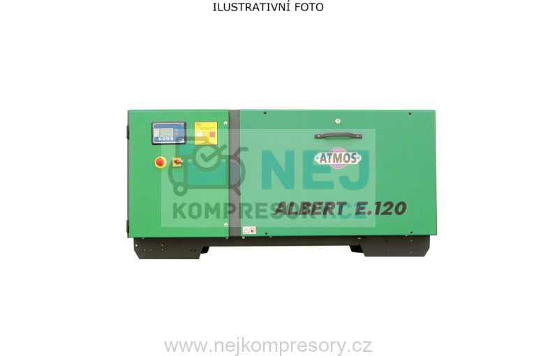 Obrázek Šroubový kompresor ATMOS Albert E.120 Vario