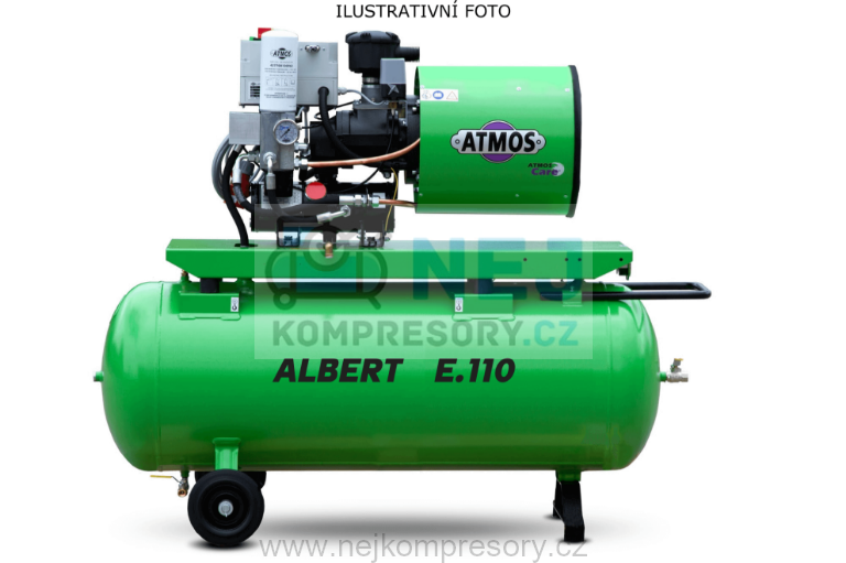 Šroubový kompresor ATMOS Albert E.110