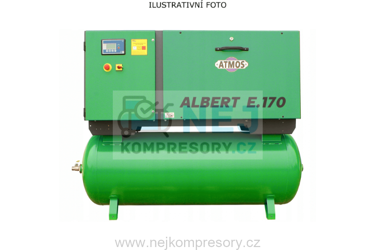Šroubový kompresor ATMOS Albert E.170