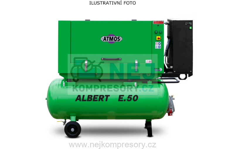 Obrázek Šroubový kompresor ATMOS Albert E.50-10