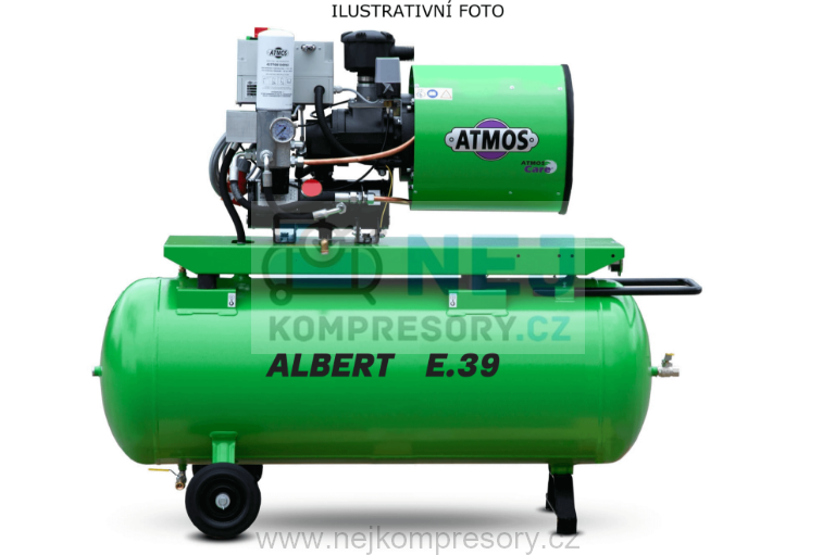 Šroubový kompresor ATMOS Albert E.39