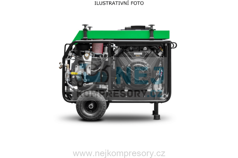 Obrázek Pojízdný benzínový kompresor ATMOS PB 82E - CE konform