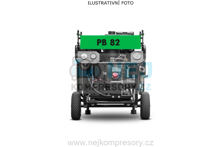 Obrázek Pojízdný benzínový kompresor ATMOS PB 82