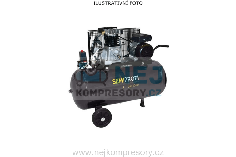 Obrázek Pístový kompresor Schneider SEMI PROFI 250-10-90