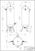 Obrázek Vzdušník VVP 1500l 12bar s armaturami
