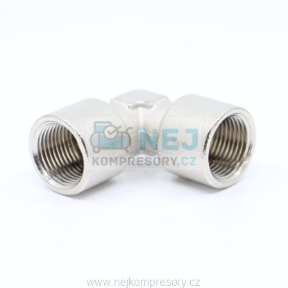 Obrázek Koleno poniklované A9 G 1/2" - G 1/2"