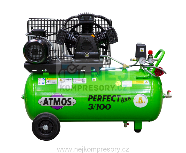 Pístový kompresor ATMOS Perfect Line PL 3/100