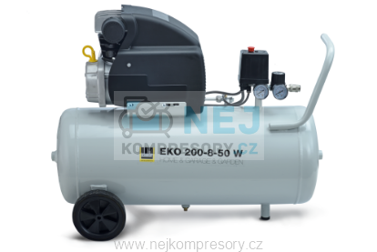 Obrázek Pístový kompresor EKO 200-8-50 W 1129741212