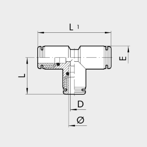 Rychlospojka T-kus R5